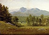 Sketch of Mount Chocorua, New Hampshire by Sanford Robinson Gifford